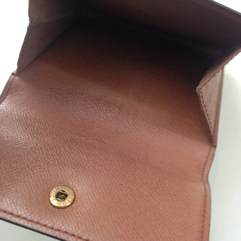 Louis Vuitton Brown Monogram Canvas Compact Wallet